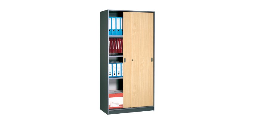 Armoire portes coulissantes H 180 cm