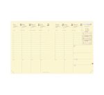 Agenda semainier PRESIDENT PRESTIGE Marlow - année 2027 - 21 x 27 cm