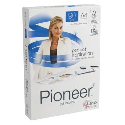 Papel blanco A4 90 g Pioneer Perfect Inspiration - paquete de 500 hojas