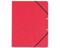 Folder with elastic without flap in cardboard Exacompta 24 x 32 cm rug 3,5 cm