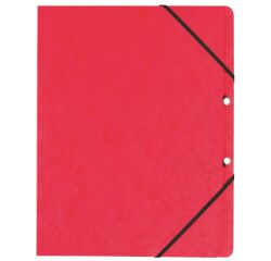 Chemise à élastique sans rabat carte Exacompta 24 x 32 cm dos 2,5 cm couleur