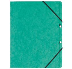 Folder with elastic without flap in cardboard Exacompta 24 x 32 cm rug 3,5 cm