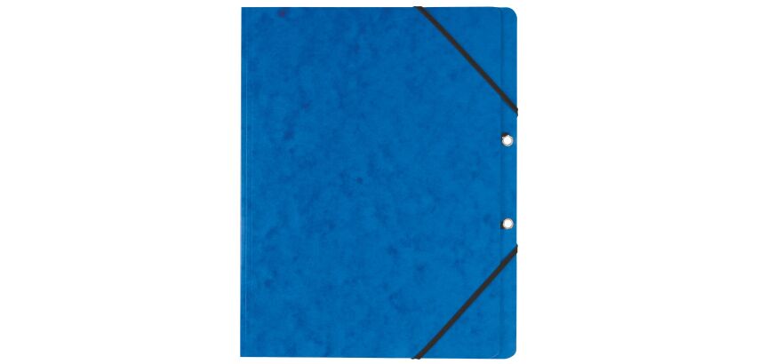 Map met elastiek zonder klep in karton Exacompta 24 x 32 cm rug 3,5 cm
