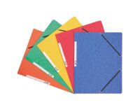 Folder with elastic without flap in cardboard Exacompta 24 x 32 cm rug 3,5 cm