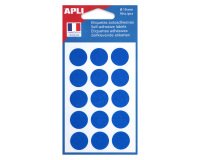 Adhesive labels Ø 19 mm Agipa 11196 colours - Pack of 90