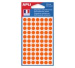 Pastille adhésive Ø 8 mm Agipa 11183 couleur - Boîte de 462
