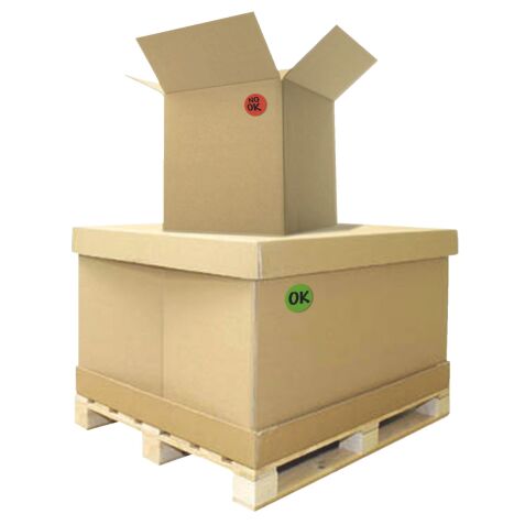 Pastilles adhésives Ø 19 mm couleurs assorties - Pochette de 90 gommettes