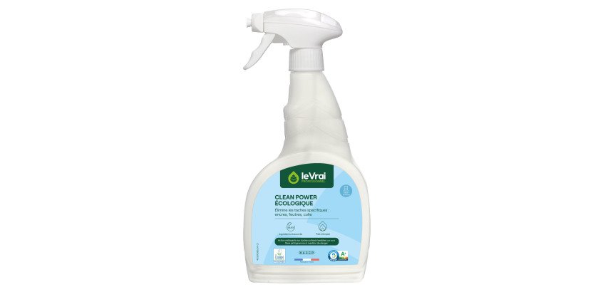 Détachant ultra surpuissant Clean Power Le Vrai professionnel - Spray 750 ml