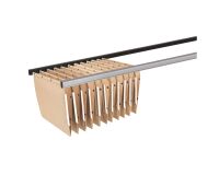 Set of 2 rails for suspension files length 75 cm