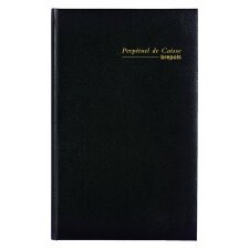 Agenda journalier Brépols Carré Perpétuel de caisse - 14 x 21,4 cm