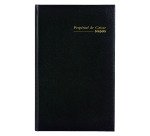 Agenda carré Perpétuel Recette-Dépense journalier - 21,4 x 14 cm