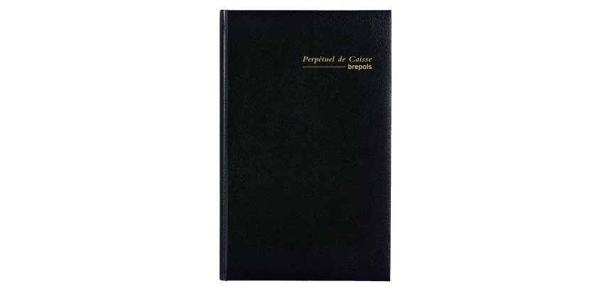 Agenda journalier Brépols Carré Perpétuel de caisse - 14 x 21,4 cm