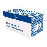 Enveloppe 162 x 229 mm La Couronne 90 g sans fenêtre blanche - Boîte de 200