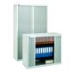 1 armoire à rideaux démontable Bruneau H 200 cm gris/alu achetée = 1 armoire H 100 cm offerte