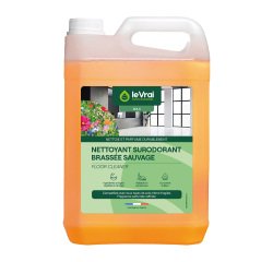 Nettoyant surodorant Brassée sauvage Le Vrai professionnel - Bidon de 5 L