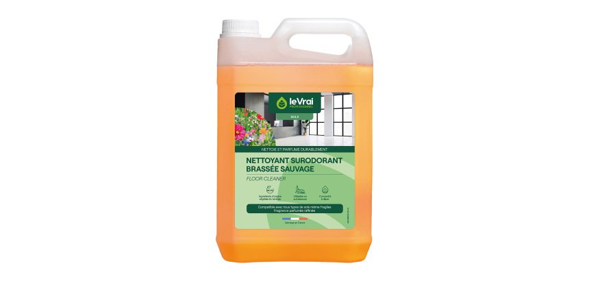 Détergent surodorant Le Vrai Brassée sauvage - Bidon de 5 litres