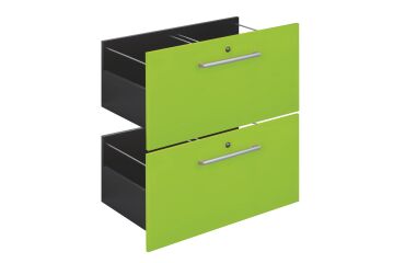 Set of 2 drawers for Biblicase - kiwi