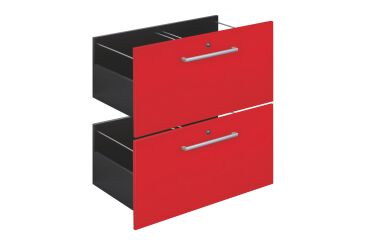 Juego de 2 cajones Color cereza para módulo Biblicase