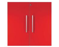 Lot de 2 portes bois plein L 39.5 x H 79.5 cm pour bibliothèque Biblicase