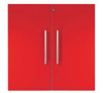 Set mit 2 niedrigen Türen für Biblicase - lebendige Farben