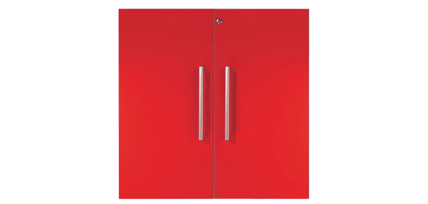 Set mit 2 niedrigen Türen für Biblicase - lebendige Farben