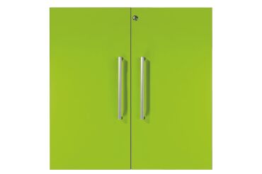 Lot de 2 portes couleur L 39.5 x H 79.5 cm pour bibliothèque Biblicase