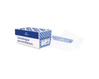 Briefumschlag 110 x 220 mm La Couronne 90 g ohne Fenster weiß - Schachtel von 200
