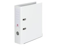 Classeur à levier cartonné Bruneau A4 maxi - Dos 7,2 cm blanc