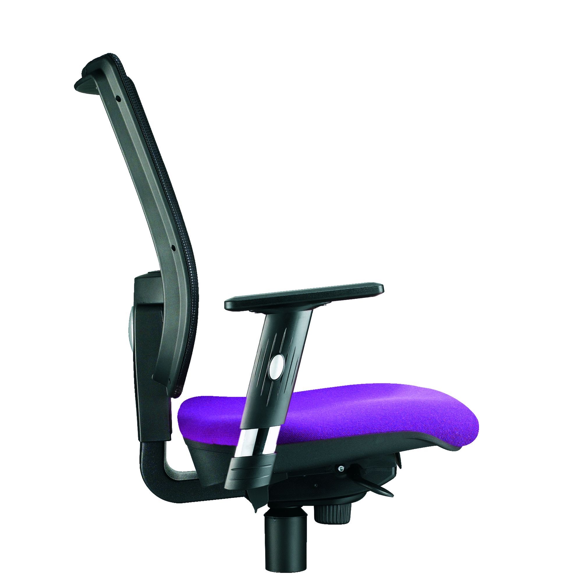 Perfk Paire Accoudoirs Réglables En Hauteur Pour Chaise Bureau & Gaming - 26-35 Cm, PP Robuste, Installation Facile, Noir