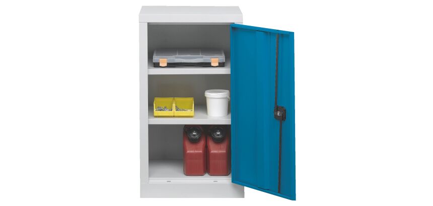 Armoire d'atelier monobloc H 100 x L 54 x P 53 cm