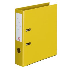 Archivador de Palanca Bruneau A4 lomo 5 cm amarillo