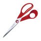 Scissors for left-handed pointed tips Fiskars 21 cm red