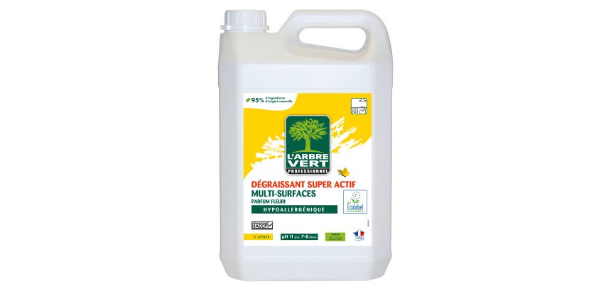 Dégraissant surpuissant multi-surfaces Arbre Vert - Bidon de 5 litres