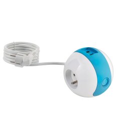 Multiprise compacte Watt'Ball + ports USB