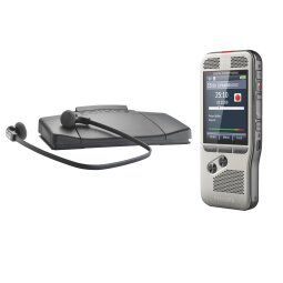 Philips DPM6700 Pocket Memo Kit de dictaphone et de transcription numérique