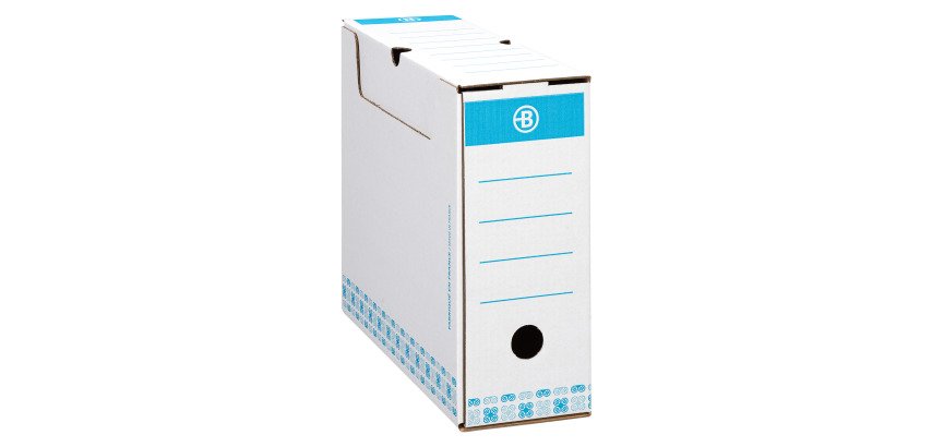 Box Archive Brown Bruneau - 10 cm back - High resistance - Color