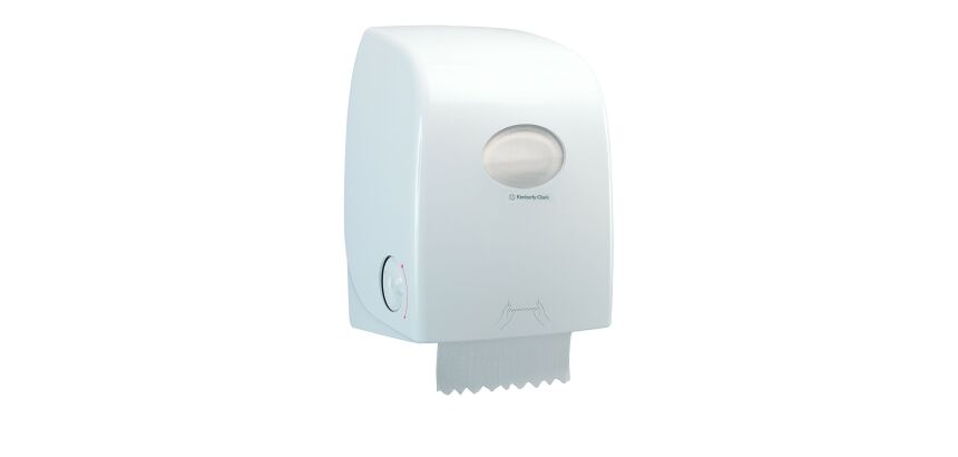 Distributeur manuel d'essuie-mains rouleaux Kimberly Clark