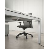 Goulotte passe-câbles verticale H 58 cm - Team line