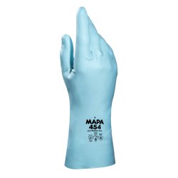 Synthetical gloves Optimo turquoise