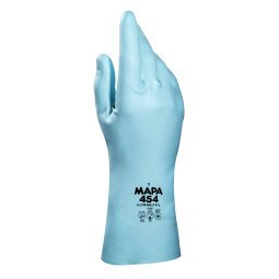Synthetical gloves Optimo turquoise