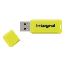 Llave USB Integral Neon 16 Gb Amarillo