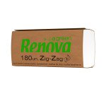 Papier essuie-mains recyclé pliage enchevêtré Renova Green - Carton de 5400