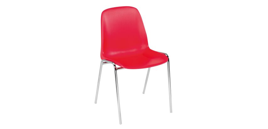 Sedia ospite Sora impilabile