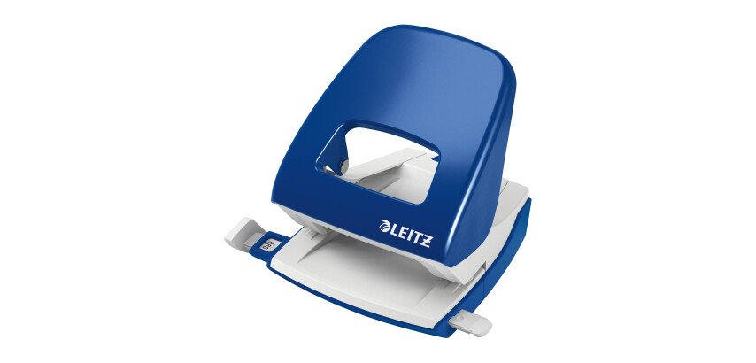 Locher für zwei Löcher Leitz für den Schreibtisch - Fassungsvermögen 30 Blatt - Farbe