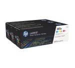Pack 3 toners couleurs HP305A -CF37