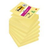 Z-notes repositionnables Super Sticky Post-it 76 x 76 mm jaune - bloc de 90 feuilles