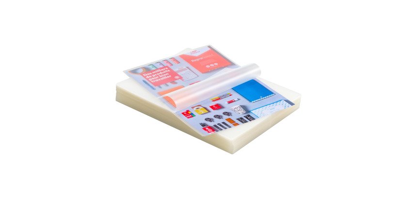 Boîte 100 pochettes de plastification A5 2 x 125 µ