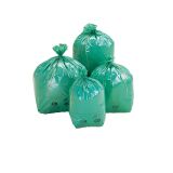 Sac poubelle 100 litres NF Environnement vert - 200 sacs