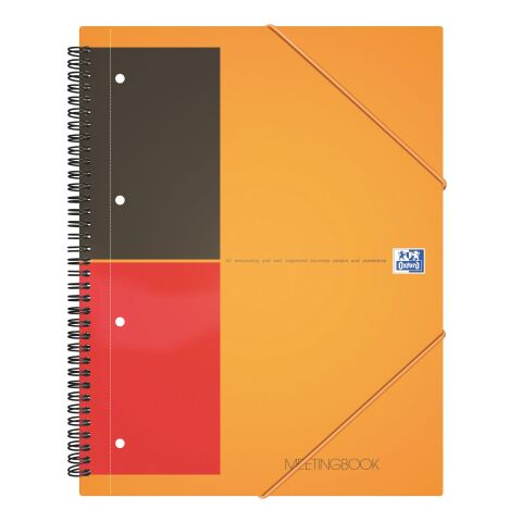 Cuaderno espiral Oxford International Meetingbook 24 x 32 cm - blanco rayado - 160 páginas