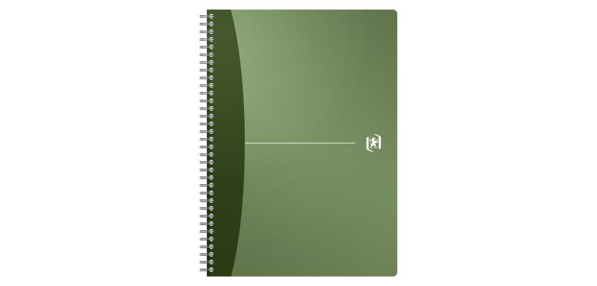 Cahier spirale Oxford Urban mix A4 21 x 29,7 cm - blanc ligné - 180 pages